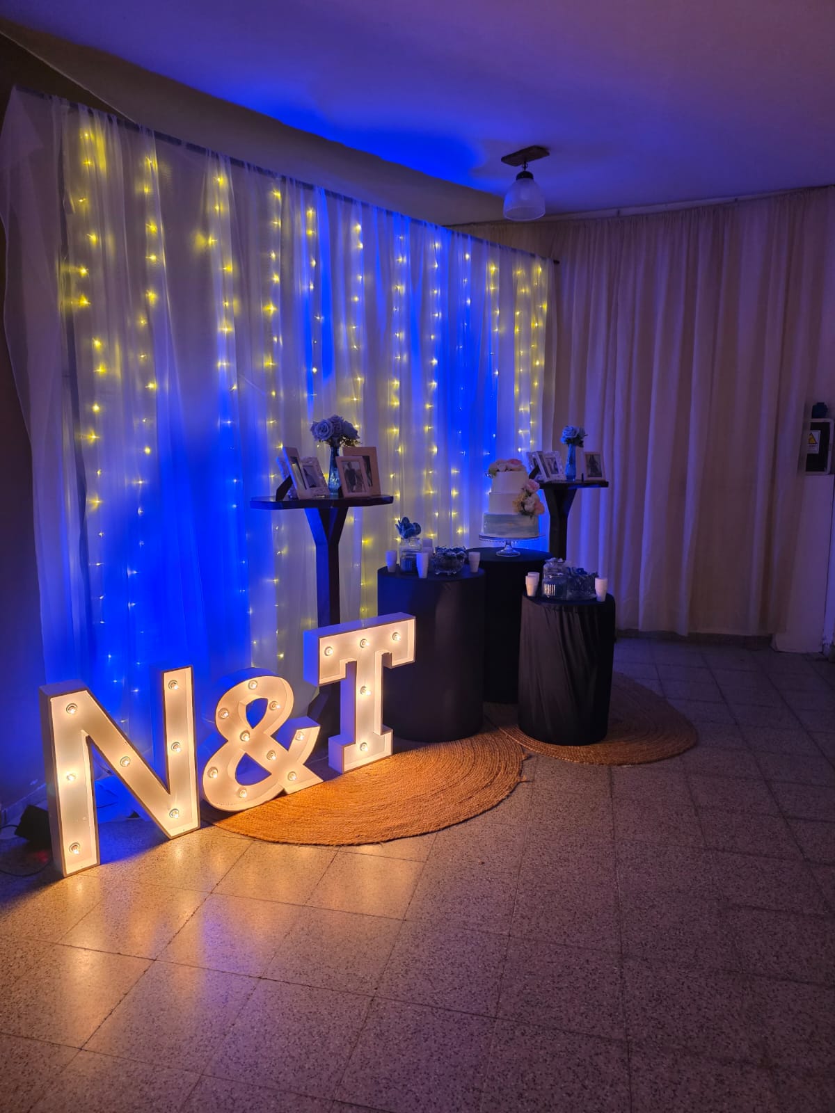 Espacio del salón para eventos